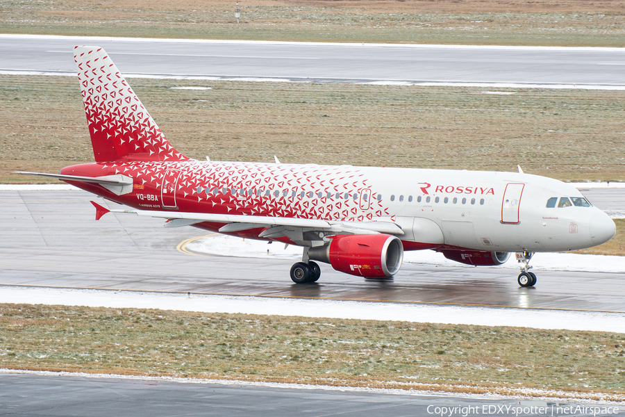 Rossiya - Russian Airlines Airbus A319-111 (VQ-BBA) | Photo 488260