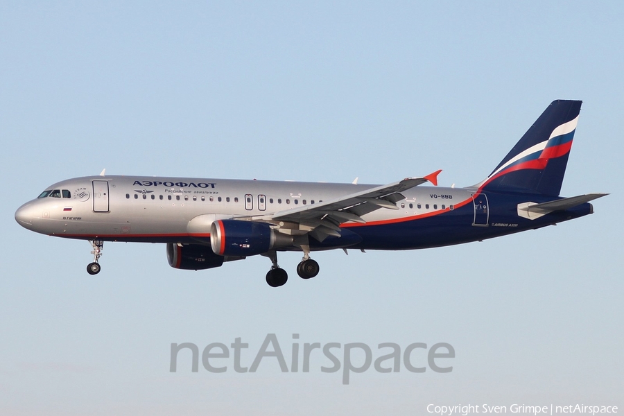 Aeroflot - Russian Airlines Airbus A320-214 (VQ-BBB) | Photo 26029
