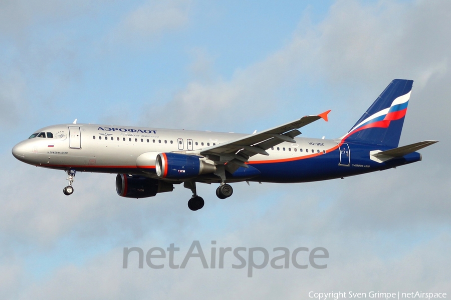 Aeroflot - Russian Airlines Airbus A320-214 (VQ-BBC) | Photo 32755