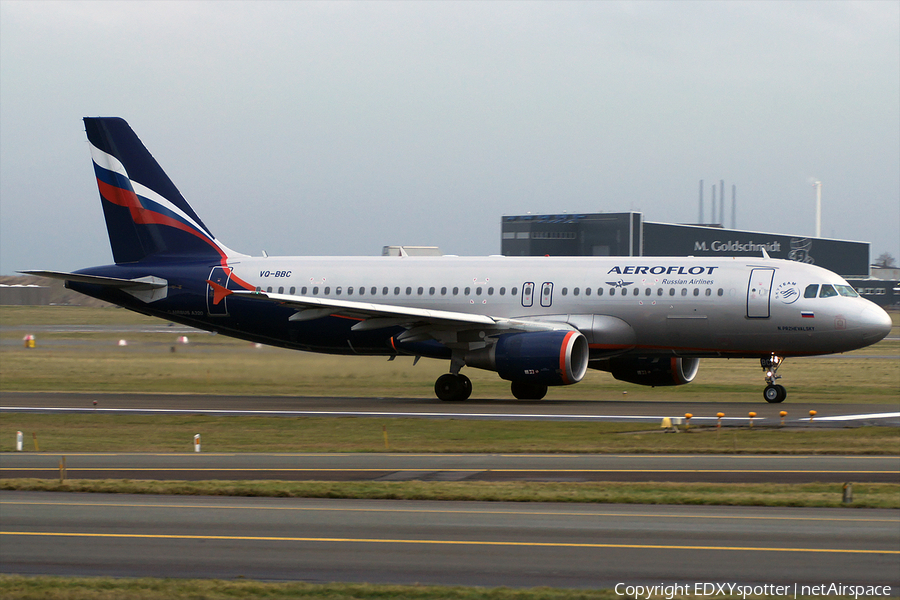 Aeroflot - Russian Airlines Airbus A320-214 (VQ-BBC) | Photo 280173