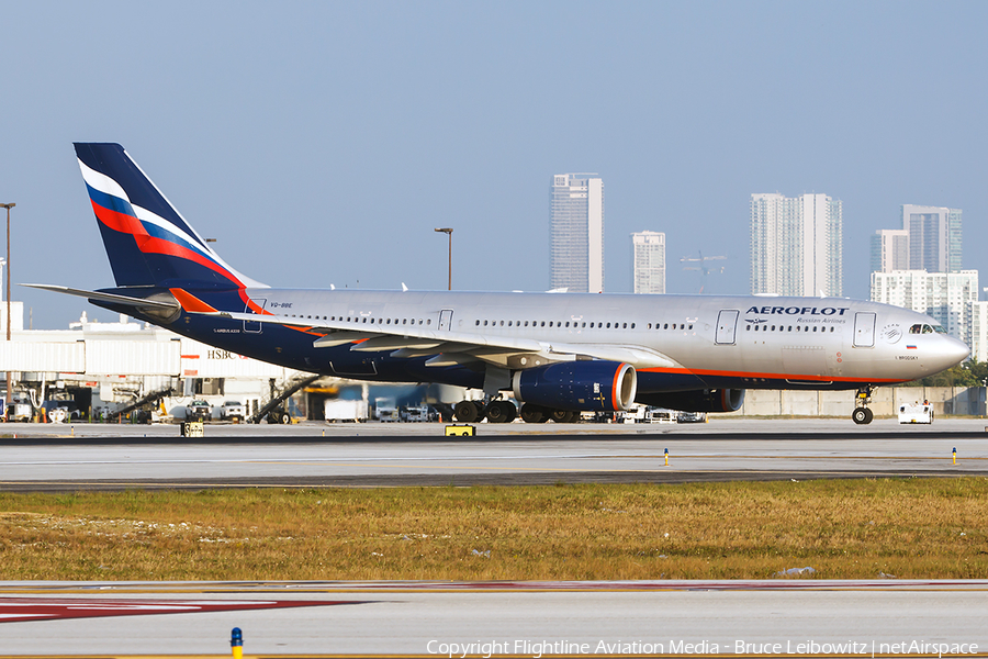 Aeroflot - Russian Airlines Airbus A330-243 (VQ-BBE) | Photo 154478