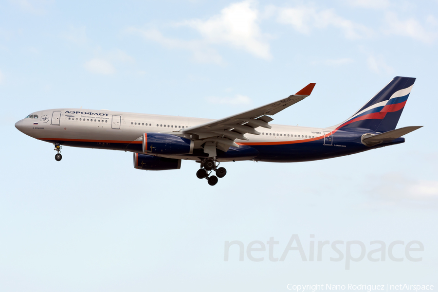 Aeroflot - Russian Airlines Airbus A330-243 (VQ-BBE) | Photo 115707