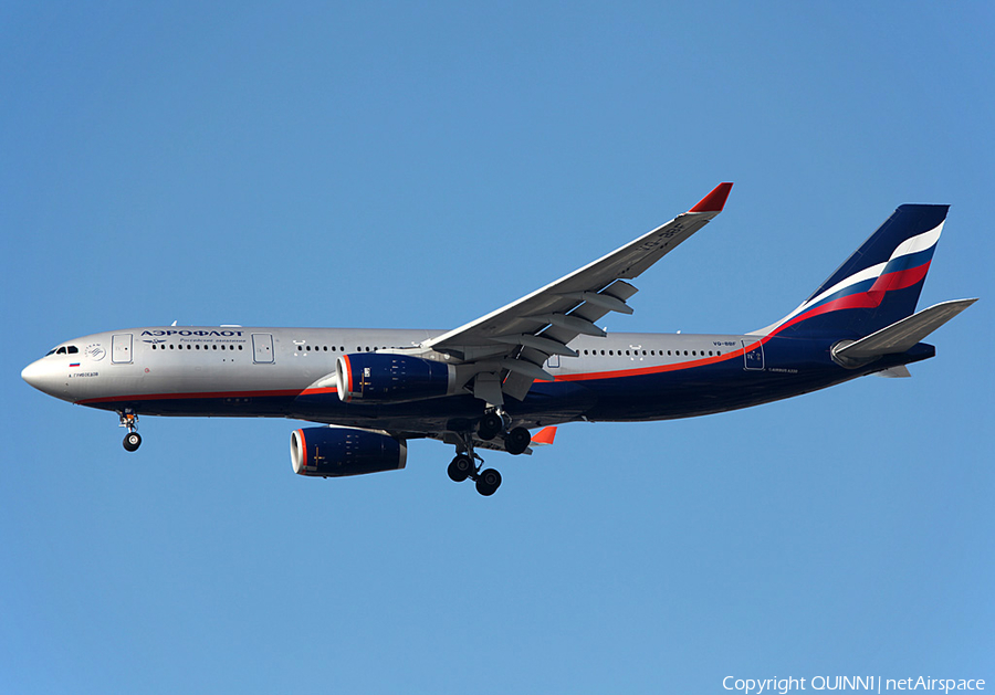 Aeroflot - Russian Airlines Airbus A330-243 (VQ-BBF) | Photo 34494