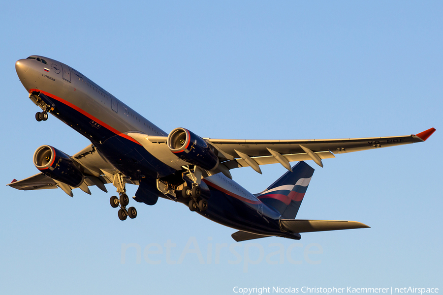 Aeroflot - Russian Airlines Airbus A330-243 (VQ-BBF) | Photo 122429