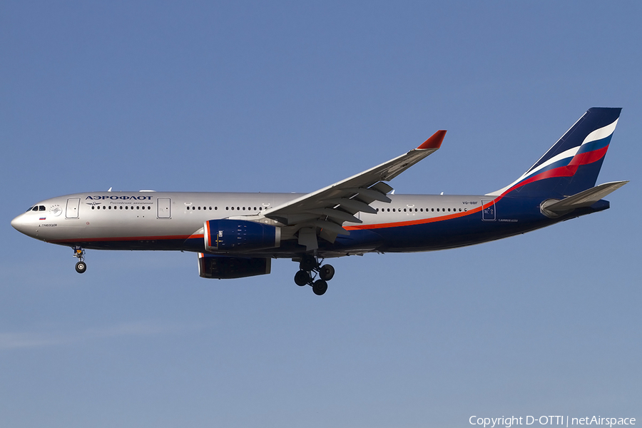 Aeroflot - Russian Airlines Airbus A330-243 (VQ-BBF) | Photo 457907