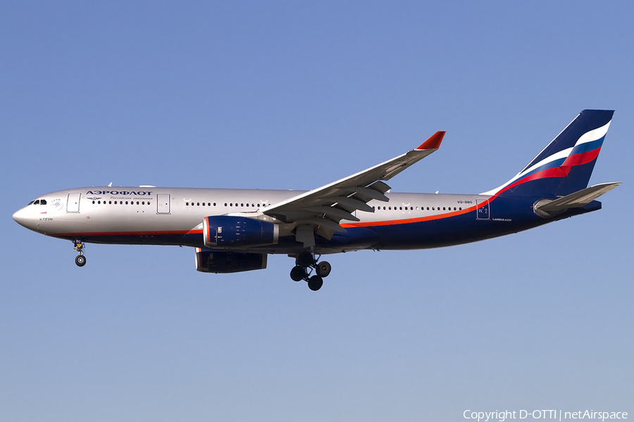 Aeroflot - Russian Airlines Airbus A330-243 (VQ-BBG) | Photo 457475