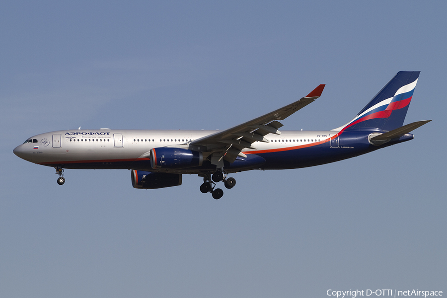 Aeroflot - Russian Airlines Airbus A330-243 (VQ-BBG) | Photo 382710