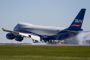 Silk Way Airlines Boeing 747-83QF (VQ-BBH) at  Luxembourg - Findel, Luxembourg