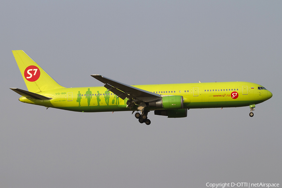 S7 Airlines Boeing 767-328(ER) (VQ-BBI) | Photo 309013