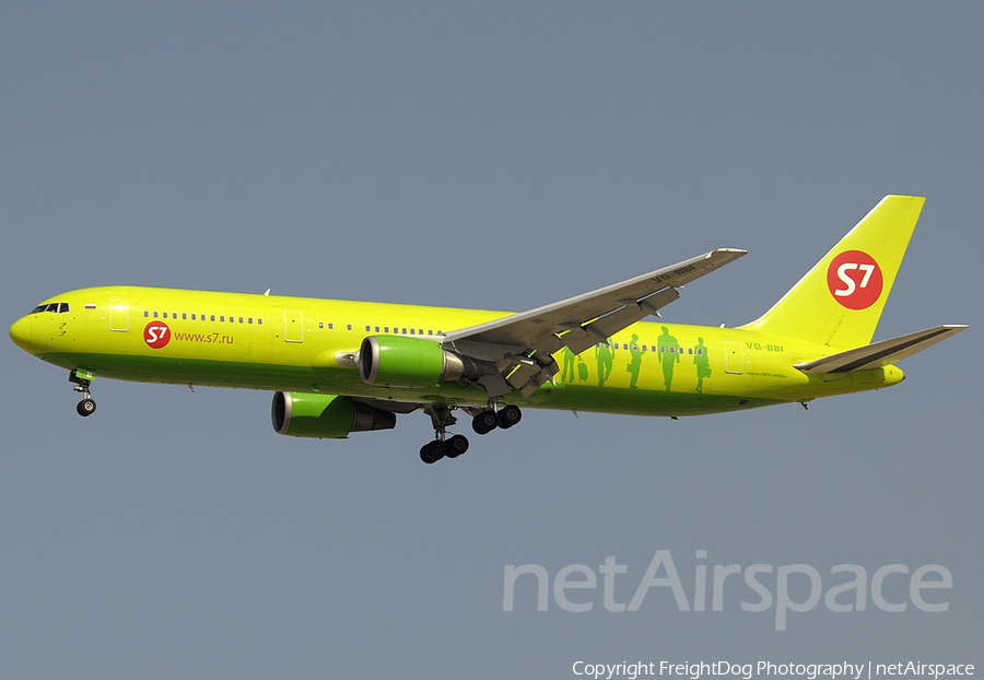 S7 Airlines Boeing 767-328(ER) (VQ-BBI) | Photo 27396