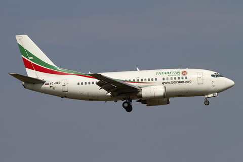 Tatarstan Air Boeing 737-548 (VQ-BBO) at  Moscow - Domodedovo, Russia