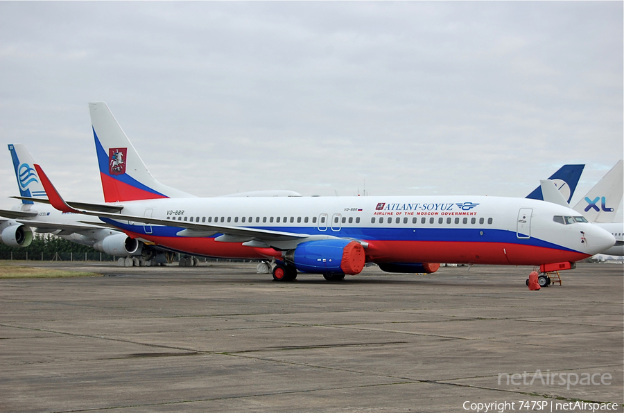 Atlant-Soyuz Airlines Boeing 737-8AS (VQ-BBR) | Photo 33631