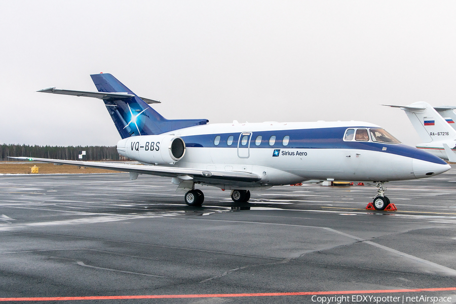 Sirius-Aero Raytheon Hawker 750 (VQ-BBS) | Photo 488221