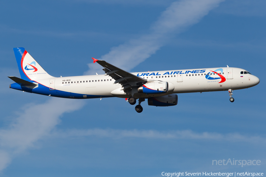 Ural Airlines Airbus A321-231 (VQ-BCE) | Photo 210710