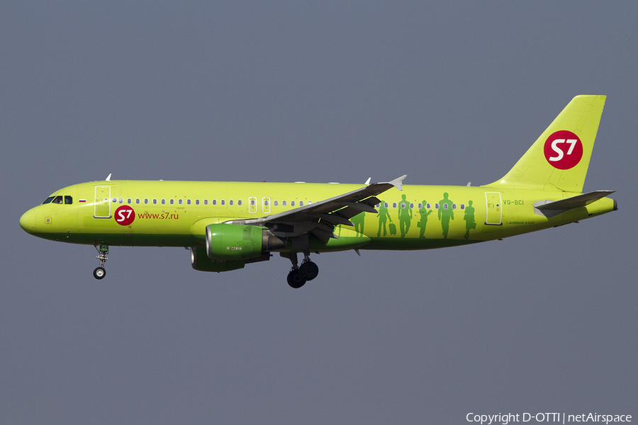 S7 Airlines Airbus A320-214 (VQ-BCI) | Photo 379356