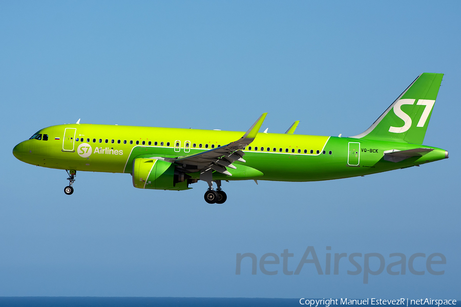 S7 Airlines Airbus A320-271N (VQ-BCK) | Photo 247069