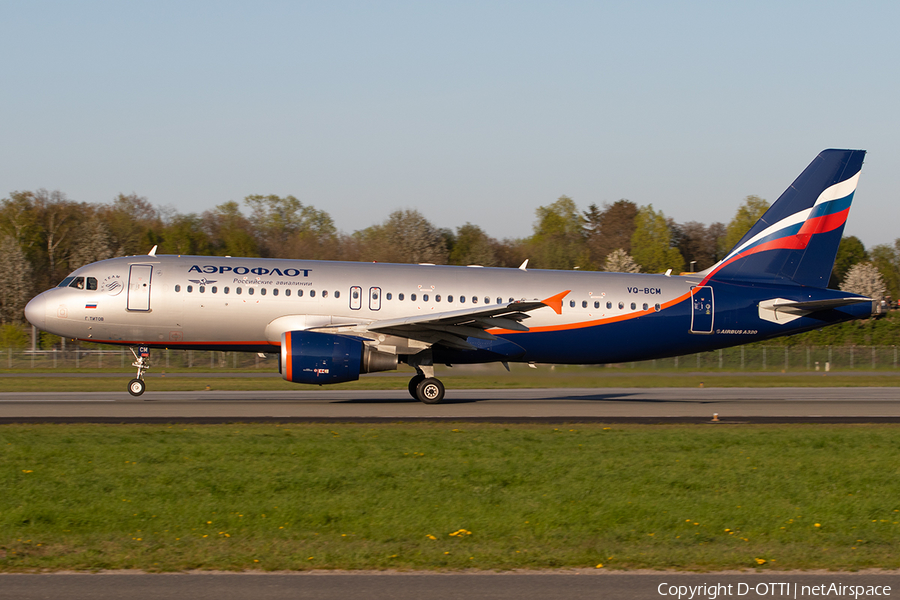 Aeroflot - Russian Airlines Airbus A320-214 (VQ-BCM) | Photo 314416