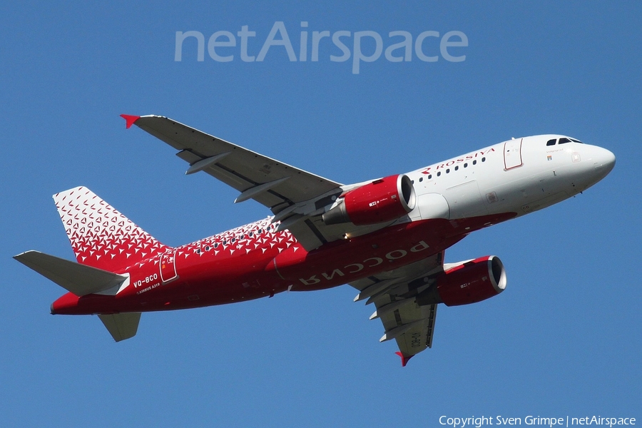 Rossiya - Russian Airlines Airbus A319-111 (VQ-BCO) | Photo 119396