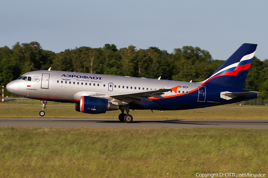 Aeroflot - Russian Airlines Airbus A319-111 (VQ-BCP) | Photo 496056