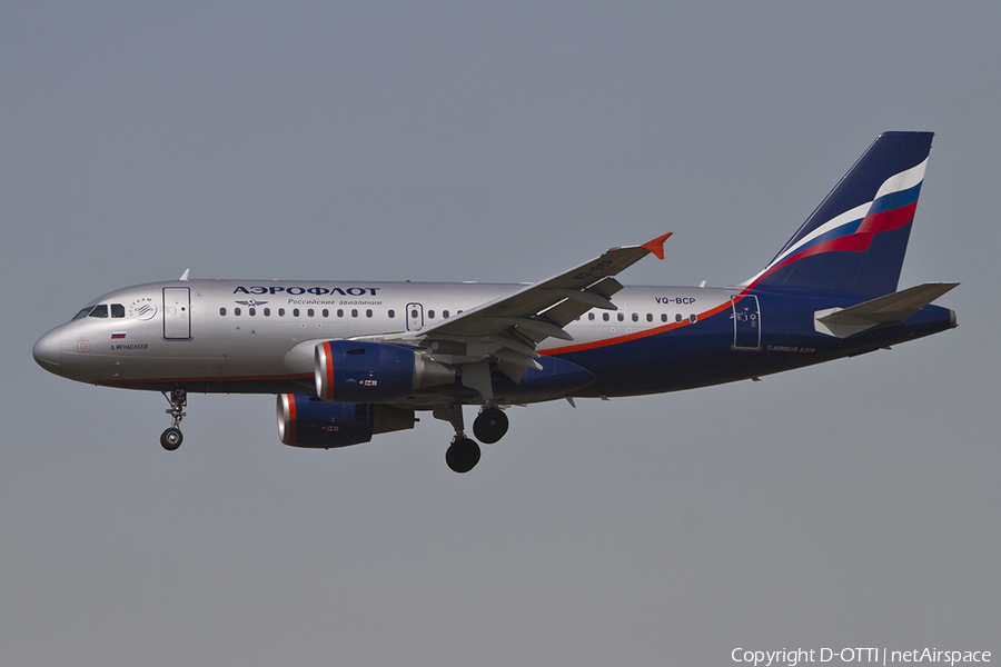 Aeroflot - Russian Airlines Airbus A319-111 (VQ-BCP) | Photo 382743