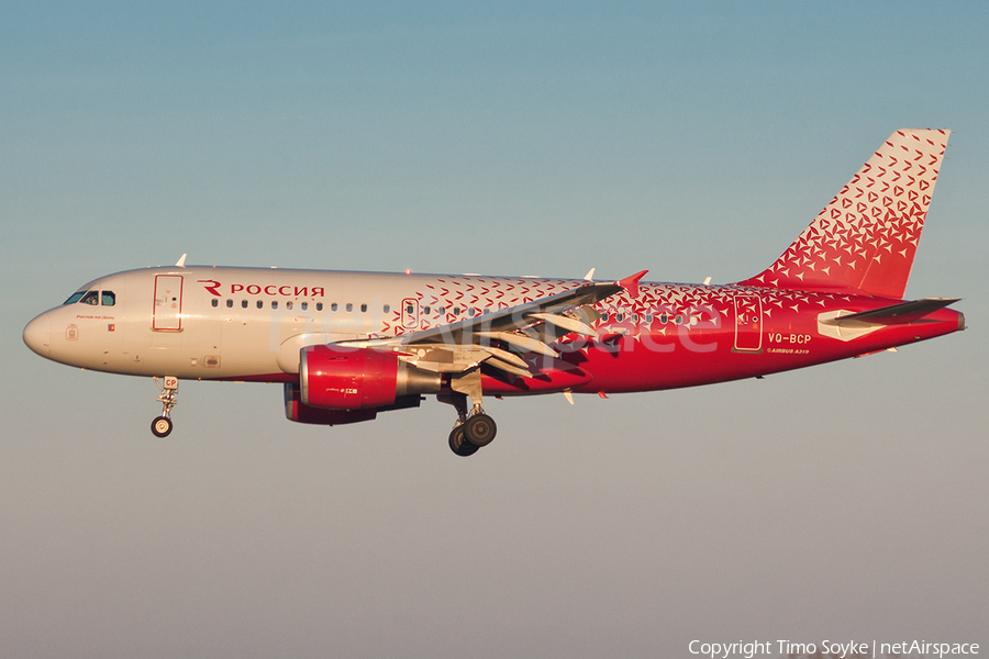 Rossiya - Russian Airlines Airbus A319-111 (VQ-BCP) | Photo 137107