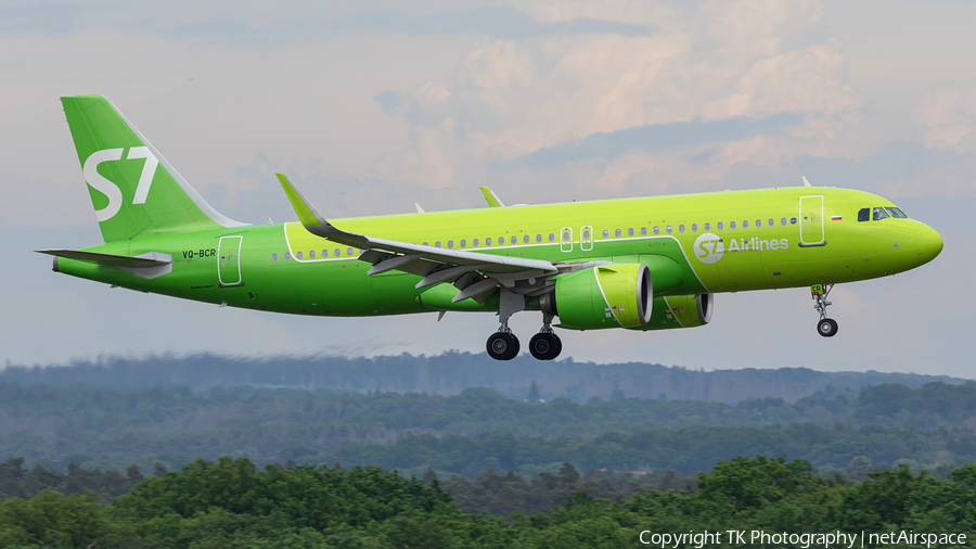 S7 Airlines Airbus A320-271N (VQ-BCR) | Photo 451174