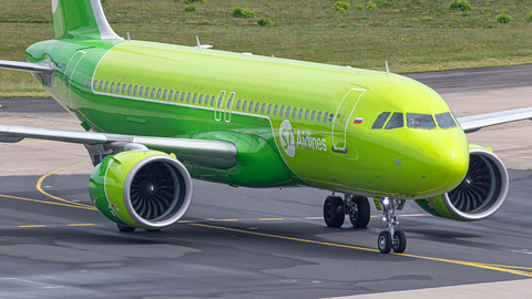 S7 Airlines Airbus A320-271N (VQ-BCR) at  Cologne/Bonn, Germany