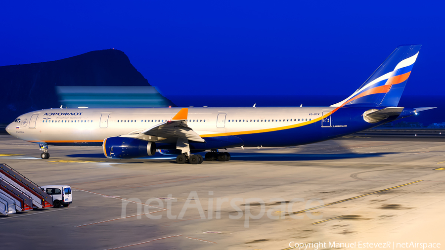 Aeroflot - Russian Airlines Airbus A330-343E (VQ-BCV) | Photo 202610
