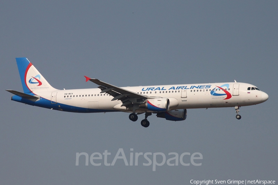Ural Airlines Airbus A321-211 (VQ-BCX) | Photo 82550