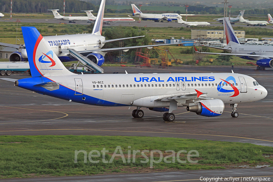 Ural Airlines Airbus A320-214 (VQ-BCZ) | Photo 389038
