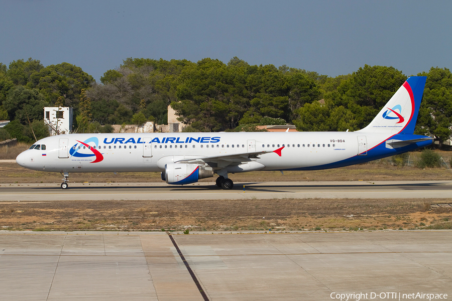Ural Airlines Airbus A321-211 (VQ-BDA) | Photo 367829