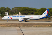 Ural Airlines Airbus A321-211 (VQ-BDA) at  Palma De Mallorca - Son San Juan, Spain