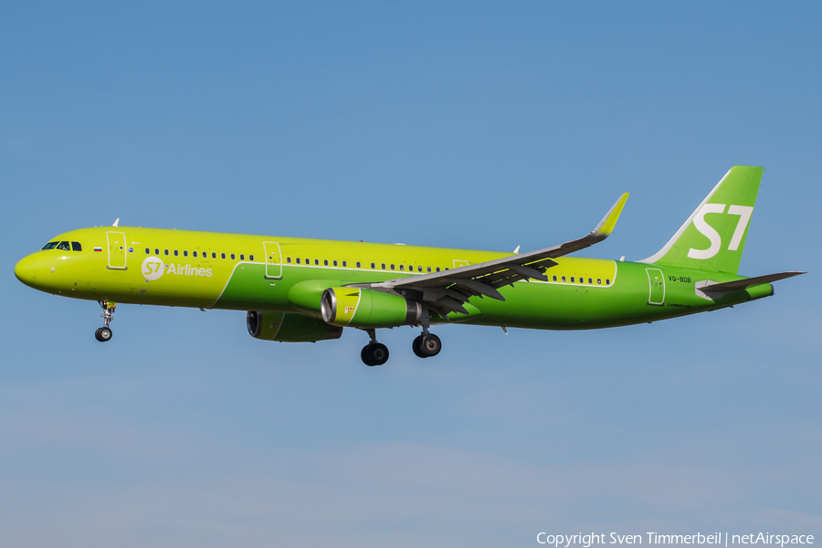 S7 Airlines Airbus A321-231 (VQ-BDB) | Photo 361882