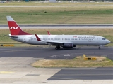 Nordwind Airlines Boeing 737-8SH (VQ-BDC) at  Dusseldorf - International, Germany