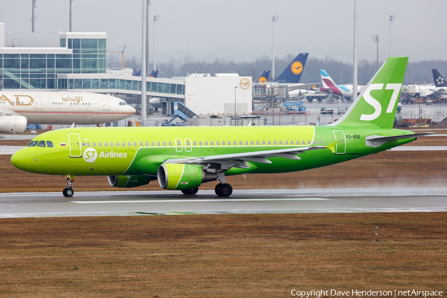 S7 Airlines Airbus A320-214 (VQ-BDE) | Photo 226769