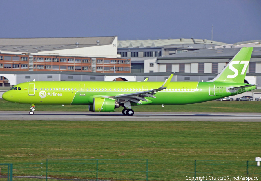 S7 Airlines Airbus A321-271N (VQ-BDI) | Photo 353926