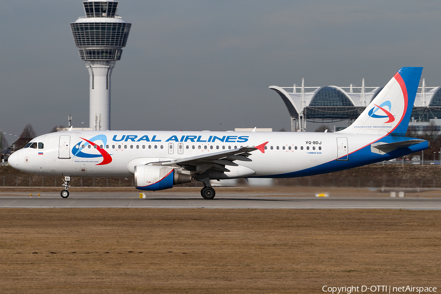 Ural Airlines Airbus A320-214 (VQ-BDJ) | Photo 373868