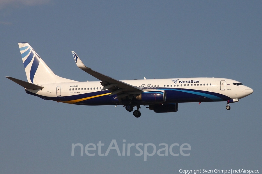 NordStar Airlines Boeing 737-8K5 (VQ-BDO) | Photo 83376