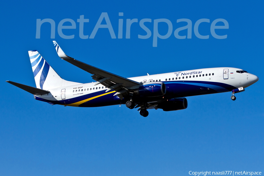 NordStar Airlines Boeing 737-8Q8 (VQ-BDP) | Photo 13336