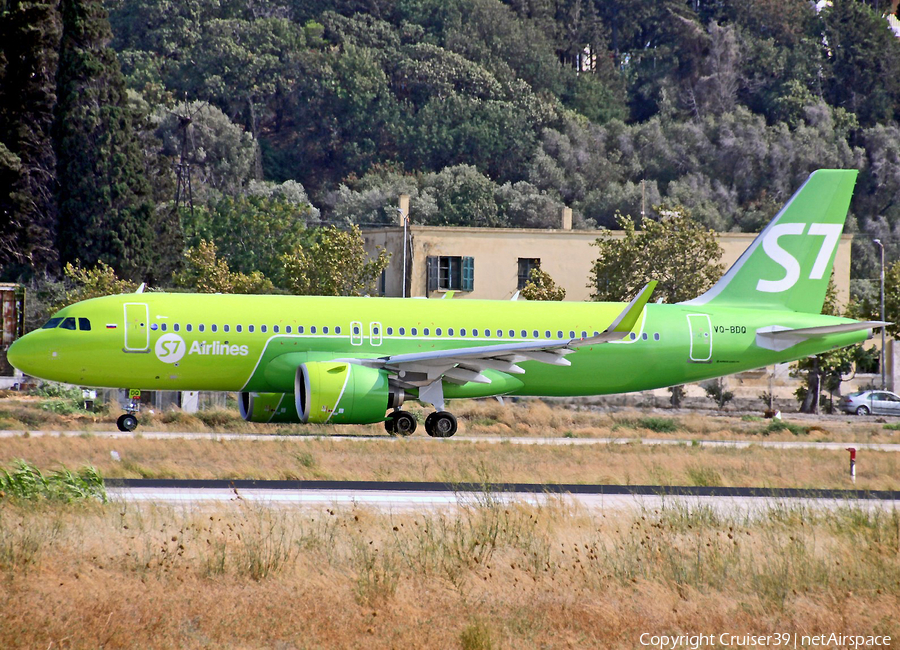 S7 Airlines Airbus A320-271N (VQ-BDQ) | Photo 293498