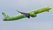 S7 Airlines Airbus A321-271N (VQ-BDU) at  Dusseldorf - International, Germany