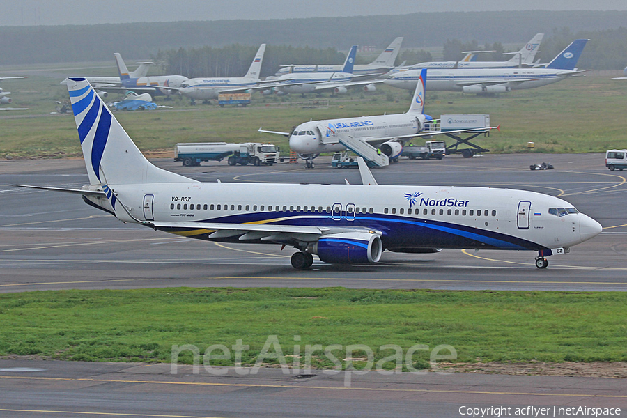 NordStar Airlines Boeing 737-8K5 (VQ-BDZ) | Photo 388056
