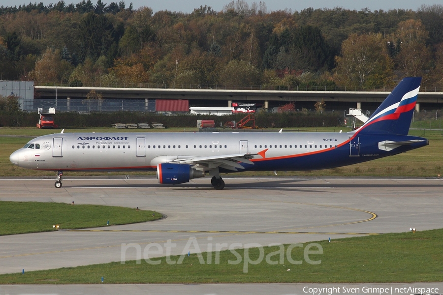 Aeroflot - Russian Airlines Airbus A321-211 (VQ-BEA) | Photo 33879