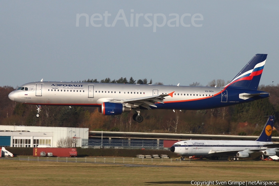 Aeroflot - Russian Airlines Airbus A321-211 (VQ-BEA) | Photo 65226