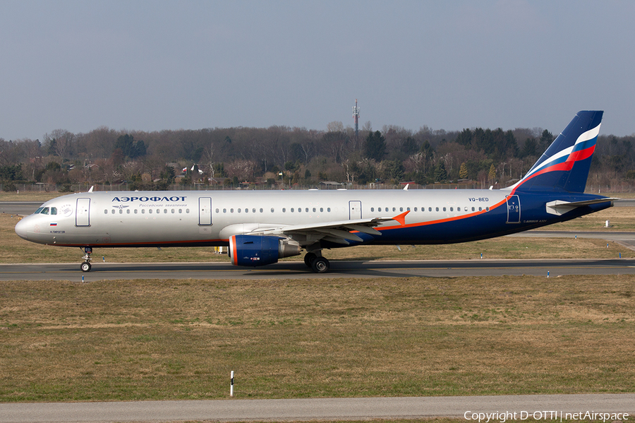Aeroflot - Russian Airlines Airbus A321-211 (VQ-BED) | Photo 483126
