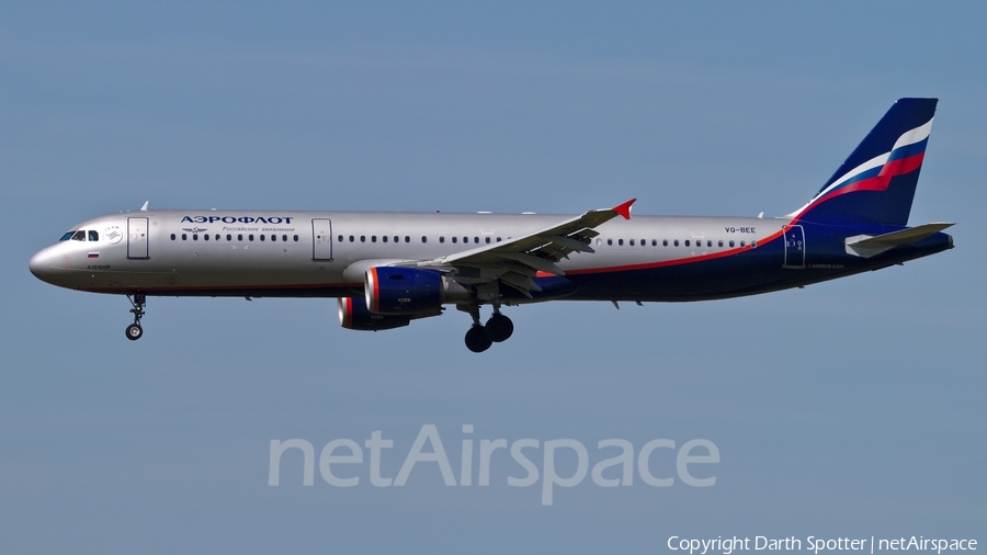 Aeroflot - Russian Airlines Airbus A321-211 (VQ-BEE) | Photo 235937