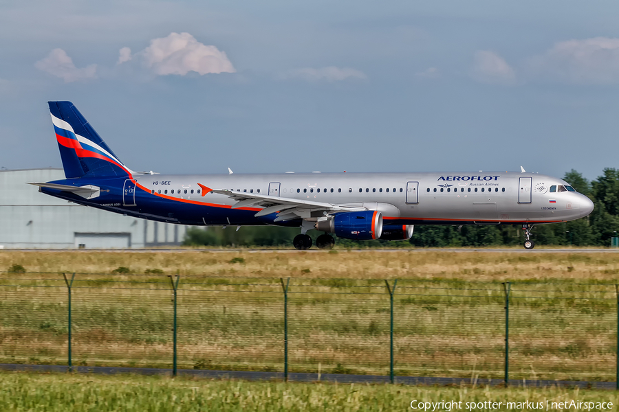 Aeroflot - Russian Airlines Airbus A321-211 (VQ-BEE) | Photo 227269