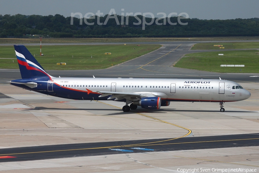 Aeroflot - Russian Airlines Airbus A321-211 (VQ-BEG) | Photo 28492