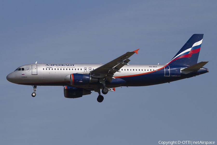 Aeroflot - Russian Airlines Airbus A320-214 (VQ-BEH) | Photo 382711