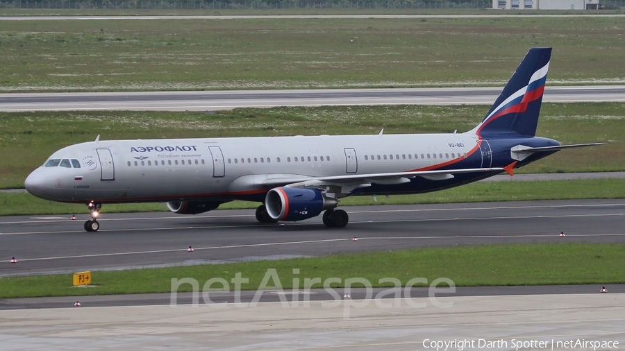 Aeroflot - Russian Airlines Airbus A321-211 (VQ-BEI) | Photo 217994